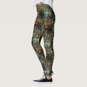 Leggings Croisière festive de Noël d'Airedale (Gauche)