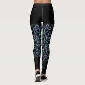 Leggings Croix celtique de dragon d'eau (Dos)