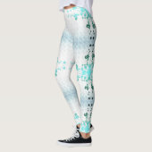 Leggings Croix de fleur (Gauche)