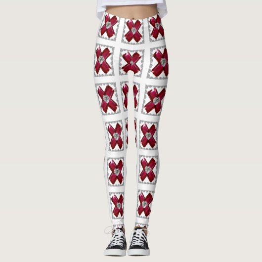 Leggings Croix de Ruby (Devant)