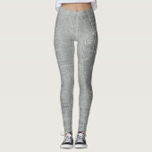 Leggings Croquis de Chicago City Map (Devant)