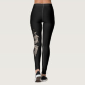 Leggings Croquis de dragon (Dos)