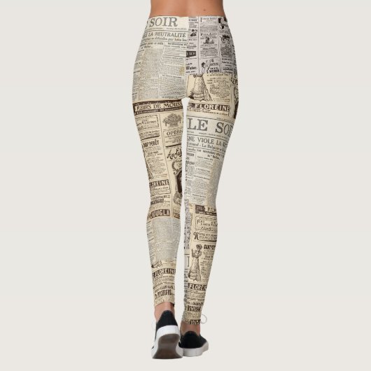 Leggings Cru de Paris (Dos)