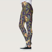 Leggings Cru d'oiseau et de grenade de William Morris (Gauche)