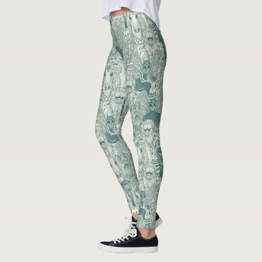leggings cryptid crowd pine pearl (Gauche)
