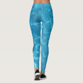Leggings Crystal Clear Sky Blue Pool Water (Dos)