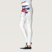 Leggings Cuba Libertad y Vida Drapeau de la manifestation c (Gauche)