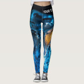 Leggings Cube de glace (Devant)