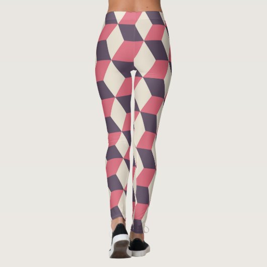 Leggings cubes 3d (Dos)