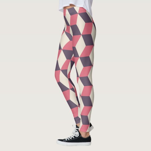 Leggings cubes 3d (Gauche)