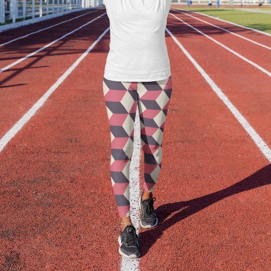 Leggings cubes 3d