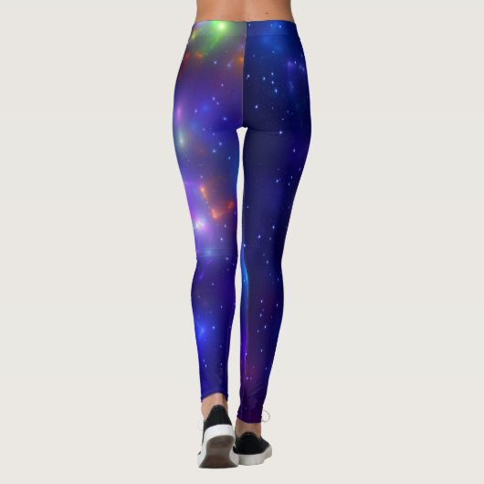 Leggings Cubes cosmiques (Dos)
