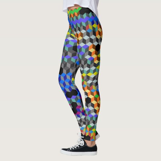 Leggings Cubes en Q (Gauche)