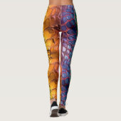Leggings Cuir arc-en-ciel (Dos)
