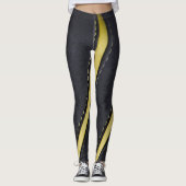 Leggings Cuir et daim (Devant)