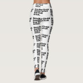 Leggings Cuisine de rue Cambodgienne / Khmer (Dos)