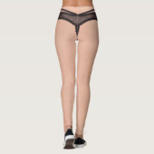 Leggings Culottes drôles fraîches de G-Ficelle de lanière (Dos)