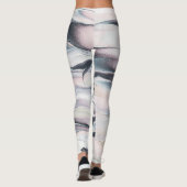 Leggings Culture de marbrure de V (Dos)