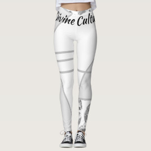 Leggings Culture Divine Gros Baisers Grey Bliss