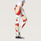 Leggings Cupcake aux cerises motif (Droite)