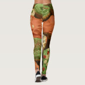 Leggings Cupcakes de Noël avec arroses (Dos)