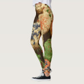 Leggings Cupcakes de Noël avec arroses (Gauche)