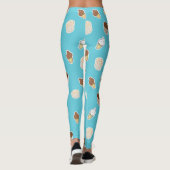 Leggings Cupcakes et crème glacée douce design (Dos)