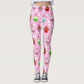 Leggings Cupcakes Whimsical (Devant)