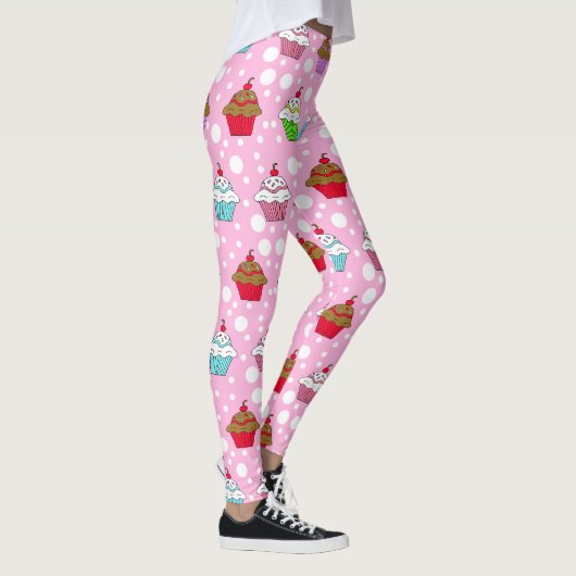 Leggings Cupcakes Whimsical (Droite)