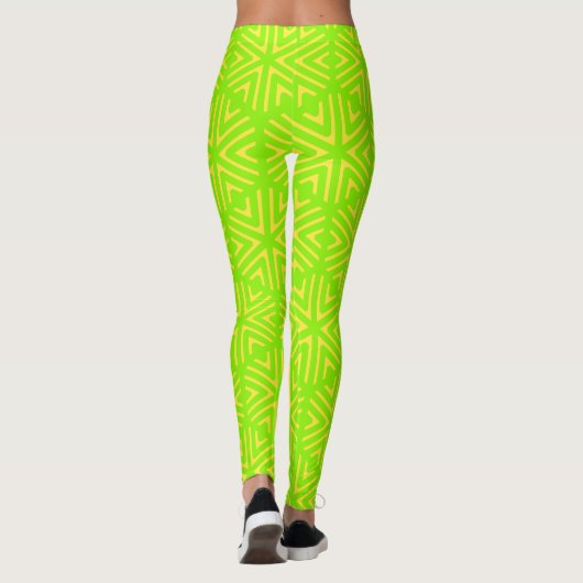 Leggings cupidité verte (Dos)