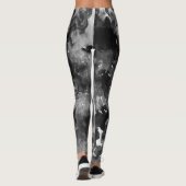 Leggings Curly Grace : Mode Aquarelle Beauté (Dos)
