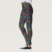 Leggings Curly Q multicolore (Gauche)