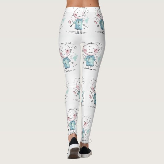 Leggings custom kids drawing (Dos)