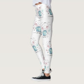 Leggings custom kids drawing (Gauche)