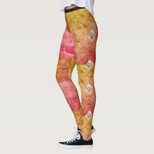 Leggings Customisés multicolores (Gauche)