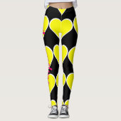 Leggings Customisez votre propre conception de jambe de yog (Devant)