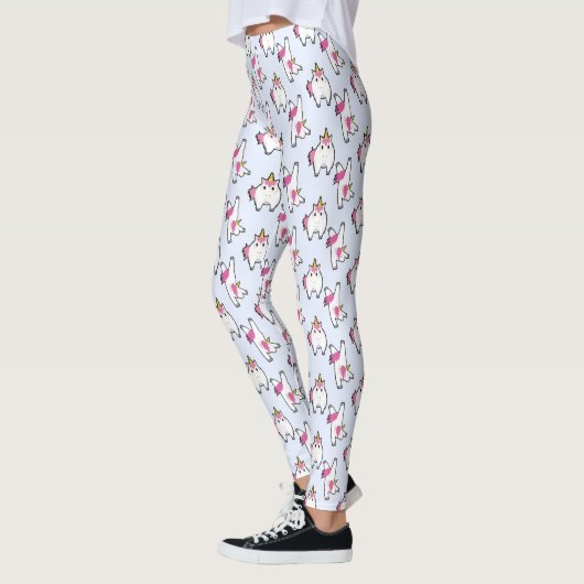 Leggings Cute Aerobic Unicorn Motif (Gauche)