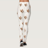 Leggings Cute Amusant Pastel Hen Poulet De Poulet (Dos)