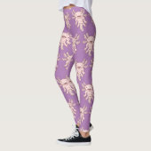 Leggings Cute Axolotl rose Thunder_Cove (Gauche)