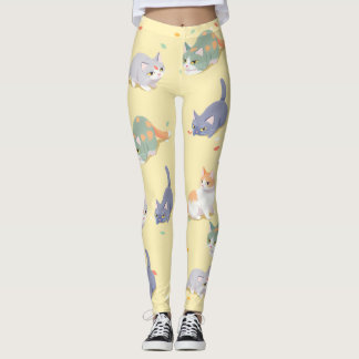 Leggings Cute Cat Patter Leggins