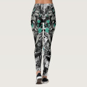 Leggings Cute Chat - Légendes de chat (Dos)