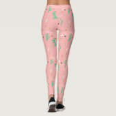 Leggings Cute Dino et Cactus On point (Dos)