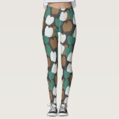 Leggings Cute Fall Citrouille Terme Tone (Devant)