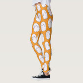 Leggings Cute Ghost Halloween Costume Leger (Gauche)