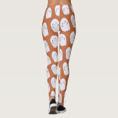 Leggings Cute Ghost Halloween Costume Leger (Dos)
