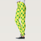 Leggings Cute grenouille caricaturale (Gauche)
