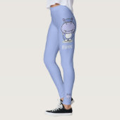 Leggings Cute Hippo Leging (Gauche)