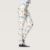 Leggings Cute Jungle Rainforest Animaux Motif (Droite)