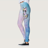 Leggings Cute Kawaii Pastel Goth Patchwork Gothique Déplais (Gauche)