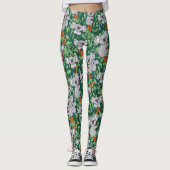 Leggings Cute Koala Motif Hunter Green (Devant)